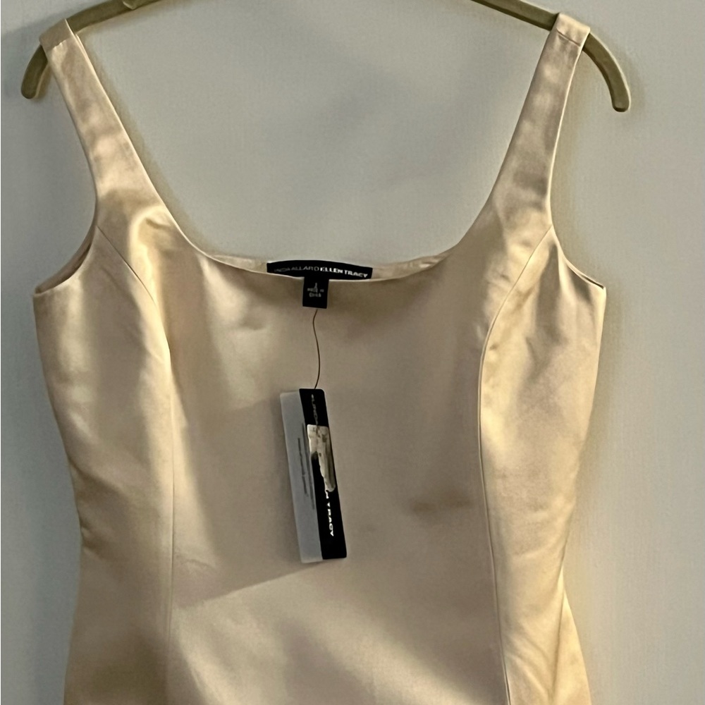 New Linda Allard for Ellen Tracy silk dressy top